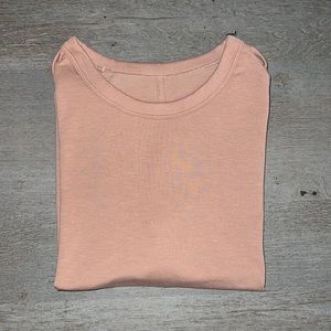 Lululemon Classic-Fit Cotton-Blend T-Shirt Pink Clay